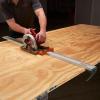 imageBORA 4piece WTX Deluxe Set Straight Cut Guide for Circular Saws Includes 24Inch ampamp 50Inch WTX Clamp Edges 50Inch Extension Saw Plate 545410