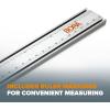 imageBORA 50quot NGX Clamp Edge Extension Straight Cut Guide for Circular Saws  Add 50Inches to Your NGX Clamp Edge 544060 Black White