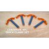 imageBORA Centipede 2Piece Quick Clamps Set CA0302 Clamp Accessory for BORA Centipede Work Stands4Piece Set