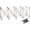 imageBORA Centipede CT6 36 inch Tall Portable Folding Workstand with Carry Strap Collapsible Workbench Construction table Support Sawhorse 2Ft X 4Ft 36 inch work height 2500lb weight capacity2ft x 8ft x 36in