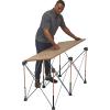 imageBORA Centipede Folding Table Top for Bora Centipede Work Stand Saw Horses  24 Inch x 48 Inch  Includes Wood Top  6 QuickTwist Locks for a Portable Quick Setup Work Table or Workbench CT22N Brown24 x 48 Solid Tabletop  6 QuickTwist Locks