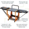 imageBORA Portamate Miter Saw Stand with Pedestal Roller  Mitre Saw Stand with Wheels  Carpenter Stainless Steel Saw Stand and Collapsible Workbench  Expandable Power Tool Stands PM8000B