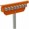 imageBORA Portamate PM5093 Tri Function Pedestal Roller 1125quot Polished Steel Roller Ball Bearing MultiDirectional Rollers