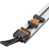 imageBORA WTX Ruled Clamp Edge Saw Guide 50 Inch Length Rail for Circular Saws Cutting Track for Woodworking Contractors DIY 545050 Metallic