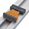 imageBORA WTX Ruled Clamp Edge Saw Guide 50 Inch Length Rail for Circular Saws Cutting Track for Woodworking Contractors DIY 545050 Metallic