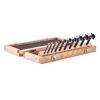 imageBORA Woodworking Tools 7Piece Tempest Forstner Bit Set for Wood with Wooden Case  14quot to 1quot Diameter Drill Bits  Precision Ground Cutting Edge for Power Tools ampamp Drill Press BFB00986710 pc Set