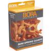 imageBora 1Inch Mini Spring Clamp 20pack 540520 Give yourself an extra hand with these tough polymer mini spring clamps25mm