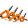 imageBora 570603 3quot Set of 2 Spring Clamps 35 Lbs Clamp Pressure Each