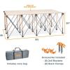 imageBora Centipede 2 ft L x 4 ft W x 25 ft H Folding Work Table Steel 1500 lb capacity GrayYellow4ft x 8ft Stand