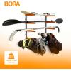 imageBora Portamate Bora Wood Storage RackOrange and Gray