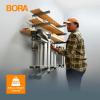 imageBora Portamate Bora Wood Storage RackWhite and Gray