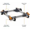 imageBora Portamate Mobile Base PM3550 Industrial Strength with Swivel Wheels  Universal Super Heavy Duty Adjustable Rolling Kit Dolly Roller for Equipment Power Tools Machines 1500 lb CapacityBase