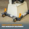 imageBora Portamate Mobile Base PM3800 with High Clearance 5 Wheels  Universal Heavy Duty Adjustable Rolling Kit Floor Dolly Roller for Equipment Power Tools Machines 1500 lb Capacity
