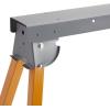 imageBora Portamate PM3300T Steel Folding Sawhorses  Set of 2 Heavy Duty Stands  PreAssembled Orange 33quot