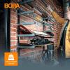 imageBora Wood Organizer and Lumber Storage Metal Rack with 6Level Wall Mount  Indoor and Outdoor Use In Orange  PBR001Black