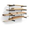 imageBora Portamate Bora Wood Storage RackWhite and Gray