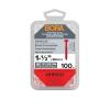 imageBora Screws 112Inch Coarse 100pcs BRA180601