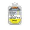 imageBora Screws 114Inch Coarse 100pcs BRA180501