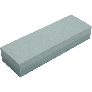 imageBora 501057 FineCoarse Combination Sharpening Stone Aluminum Oxide Gray 6quotGreen Silicon Oxide