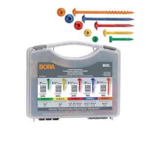 imageBora 800Piece Screw Kit Coarse BRA180203