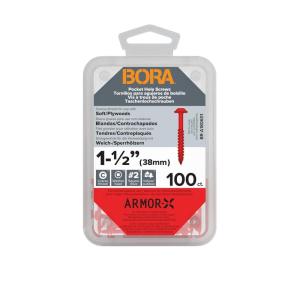 imageBora Screws 112Inch Coarse 100pcs BRA180601