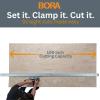 imageBORA 100quot NGX Clamp Edge Straight Cut Guide for Circular Saws Includes 50Inch Clamp Edge ampamp NGX Saw Plate RT Circular Saw Guide For Straight CutsClamp Edge RT Circular Saw Guide