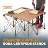 imageBORA Centipede Panel Cutting Accessory Kit  4 XCups 4 Quick Clamps 6 NonSlips 2 Hooks Fits All Centipede Work Stands  Work Bench Accessories for Sawhorse Folding Table Applications CAK2017