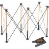 imageBORA Centipede CT6 36 inch Tall Portable Folding Workstand with Carry Strap Collapsible Workbench Construction table Support Sawhorse 2Ft X 4Ft 36 inch work height 2500lb weight capacity2ft x 4ft Stand