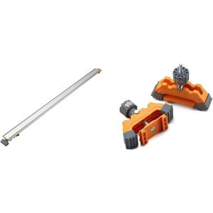 imageBORA 50quot NGX Clamp Edge Circular Saw Guide  BORA Track Clamps 2Pack