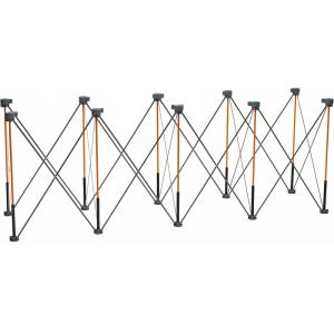 imageBORA Centipede CT6 36 inch Tall Portable Folding Workstand with Carry Strap Collapsible Workbench Construction table Support Sawhorse 2Ft X 4Ft 36 inch work height 2500lb weight capacity2ft x 8ft x 36in