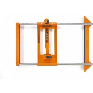 imageBORA NGX Twin Rail Rip Cut Circular Saw Guide Rail System with Crosscut sled Makes Consistent Straight Repeatable Rip Cuts up to a Halfsheet of Plywood Using a Rip Guide for Circular Saw  546250
