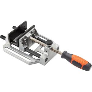 imageBora Drill Press Vise Bora 551027  The Sturdy Quick Release Clamp that Attaches to Your Drill Press Table and Holds Your Material Fast for Easy Drilling