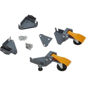 imageBora Portamate Mobile Base Kit PM1100  Heavy Duty Universal Customizable Adjustable Rolling Set Dolly Roller Frame and Casters for Moving Equipment Tools Machines  400 lb CapacityTRUCK