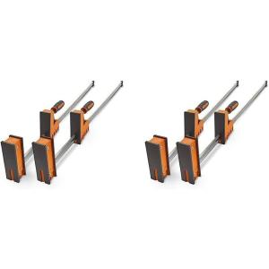 imageBora Woodworking Clamp Bundle  50quot and 24quot Parallel Clamps 2 Pack