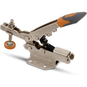 imageBORA Medium Profile 450lb Horizontal Toggle Clamp with Horizontal Base Plate BRG080102