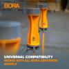 imageBORA Centipede 6Piece Risers Set Accessory for BORA Centipede Work Stands Increase Working Height CA0506 Orange6Piece Risers Set