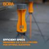 imageBORA Centipede 6Piece Risers Set Accessory for BORA Centipede Work Stands Increase Working Height CA0506 Orange6Piece Risers Set