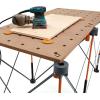 imageBORA Centipede Workbench Table Top  Bora Centipede 6Piece Risers Set20mm Dog Hole Table Top  Risers Set