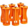 imageBORA Centipede 6Piece Risers Set Accessory for BORA Centipede Work Stands Increase Working Height CA0506 Orange6Piece Risers Set