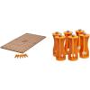 imageBORA Centipede Workbench Table Top  Bora Centipede 6Piece Risers Set20mm Dog Hole Table Top  Risers Set