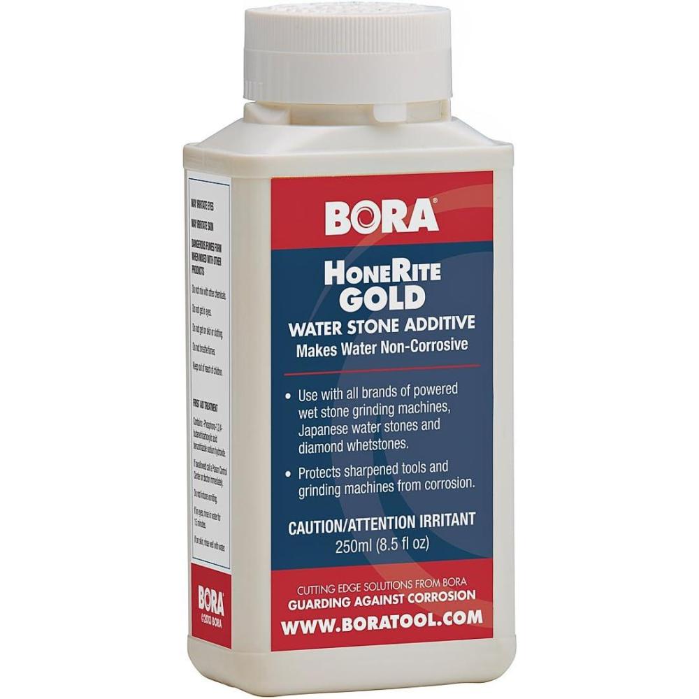 imageHoneRite Gold STNHRG250 250ml Honing Solution The GrindingSharpening Additive That is Specifically Formulated to Make Water NonCorrosive and help protect against Rust