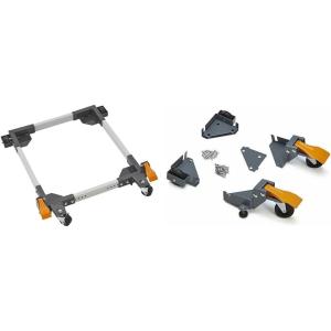 imageBora Portamate PM3500Industrial Strength Universal Rolling Mobile Base That Makes Your Heaviest Power Tools Easy to Move ampamp Portamate Mobile Base Kit PM1100400 lb CapacityMobile Base  Base Kit