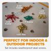 imageBORA Pro Compact Pocket Hole Jig 3 inch Face Clamp amp 50pc Screw Set Auto Adjust Drill Guide Durable Pocket Hole Jig Kit for Woodworking amp Tight Spaces  For Materials 12 inch to 112 inch ThickJig w 50pc Screw Set
